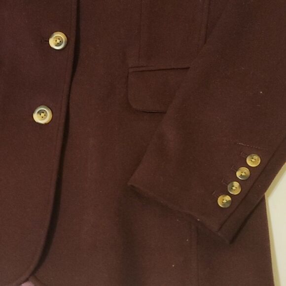 Ll bean wool Blazer size 16 - Picture 3 of 12